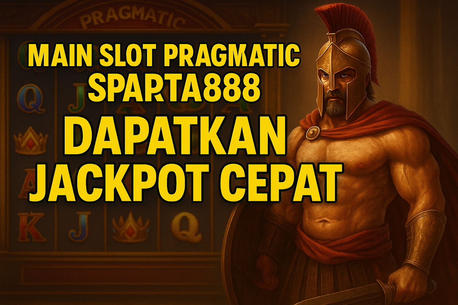 Main Slot Pragmatic di Sparta888, Dapatkan Jackpot Cepat